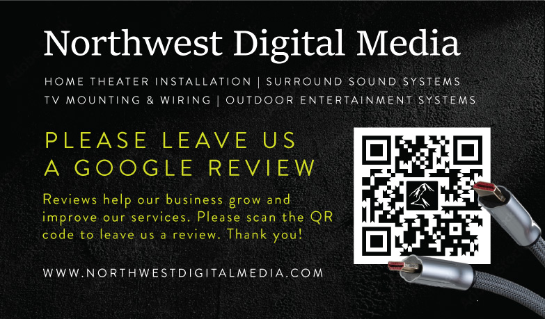 2 Sided QR Business Card Included in Plan - Back